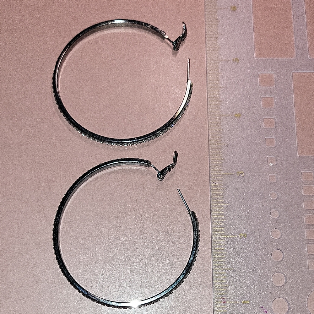 Silver Hoop Earrings